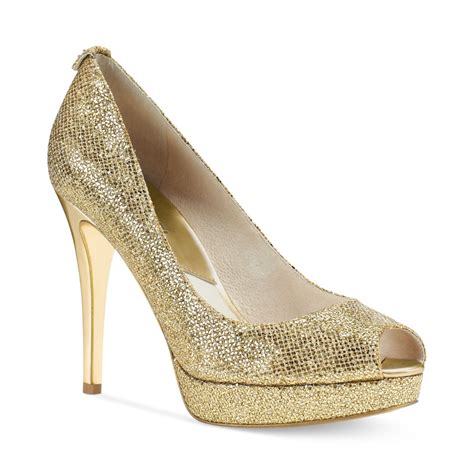 michael kors gold pumps|michael kors pumps sale.